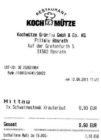 begt Hffner Kochmtze Restaurant